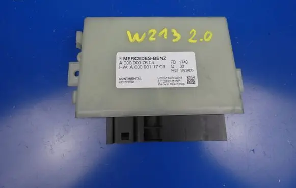 Mercedes-Benz E AMG W213 Reducing agents exhaust control unit A0009007604 A2C18228000 A0009011703