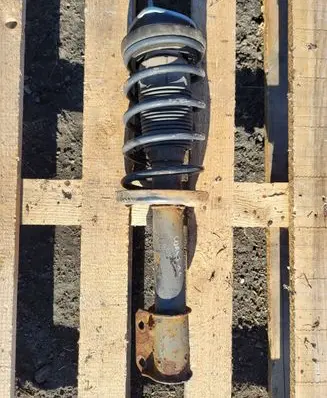 Opel Corsa B Front shock absorber with coil spring