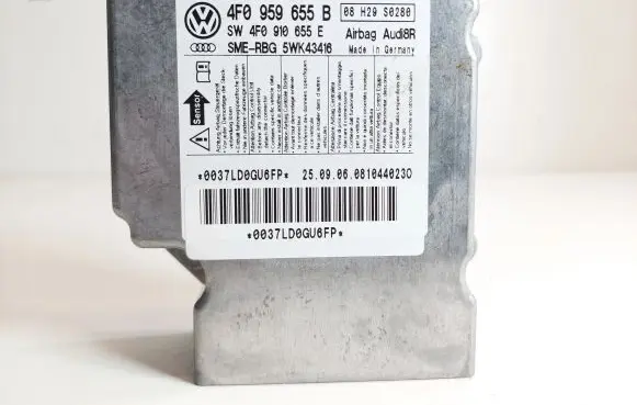 Audi A6 S6 C6 4F Airbag control unit/module 4F0959655B