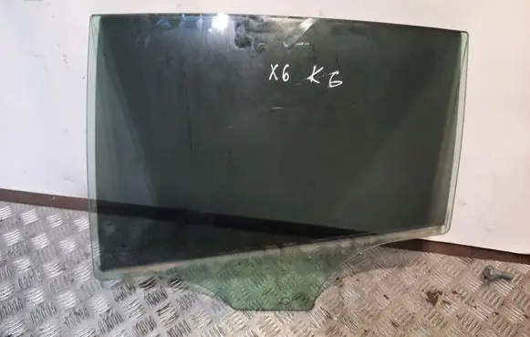 BMW X6 E71 Rear door window glass