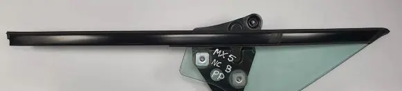 Mazda MX-5 NC Miata Front door window glass four-door