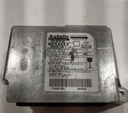 Renault Scenic II - Grand scenic II Airbag control unit/module 603989700 8200481136