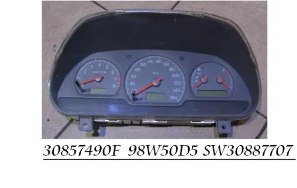 Volvo S40, V40 Speedometer (instrument cluster) 30857490F