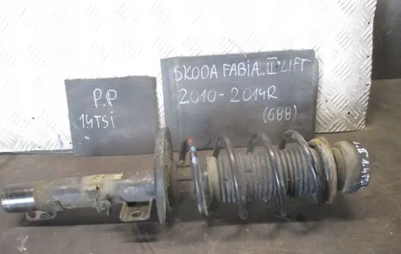 Skoda Fabia Mk2 (5J) Rear suspension assembly kit set 