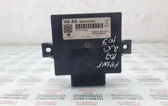 Volkswagen PASSAT B7 Power management control unit 3AA919041