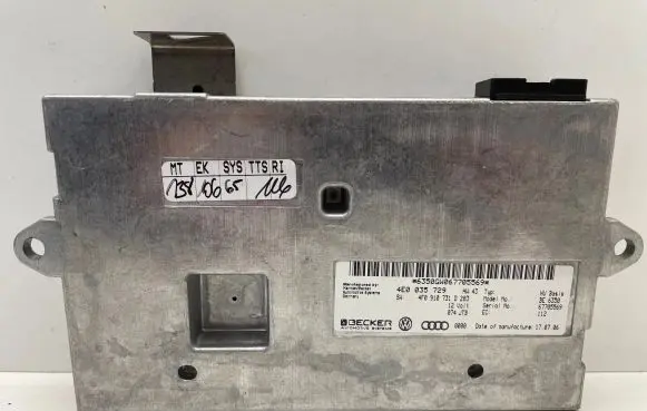 Audi A6 S6 C6 4F MMI control unit 4E0035729 4F0910731D