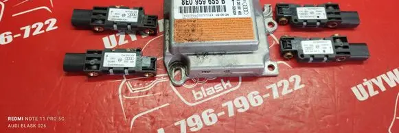 Audi A4 S4 B6 8E 8H Airbag control unit/module 8E0959655B