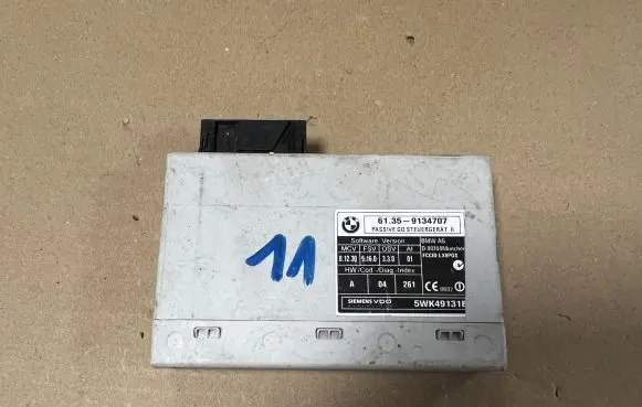 BMW 6 E63 E64 Keyless (KESSY) go control unit/module 9134707 61359134707