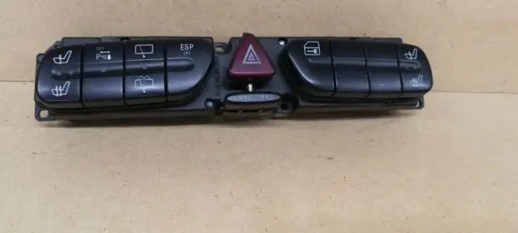 Mercedes-Benz C W203 Hazard light switch 2038218758