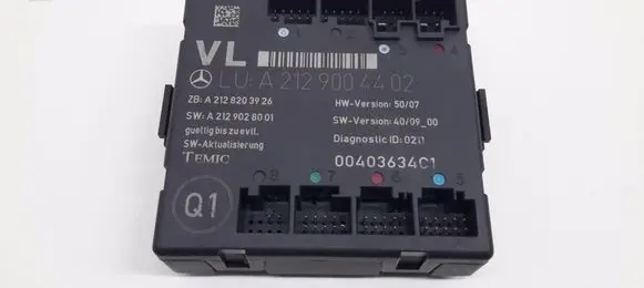 Mercedes-Benz E C207 W207 Door control unit/module A2129004402