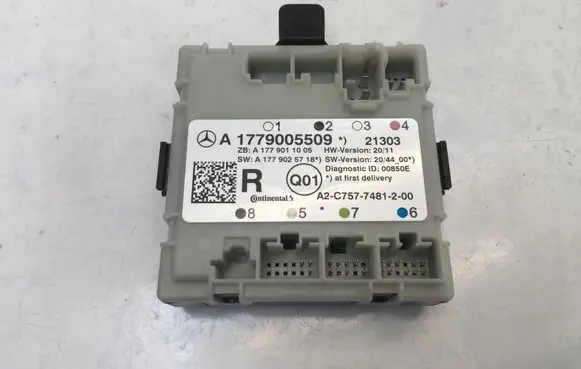 Mercedes-Benz A W177 Door control unit/module A1779005509
