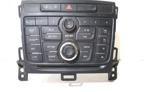 Opel Zafira C Head unit multimedia control 