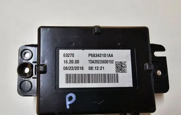 Chrysler Pacifica Climate control unit 68342101AA