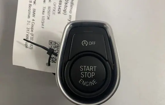 BMW M4 F82 F83 Engine start stop button switch 9250734