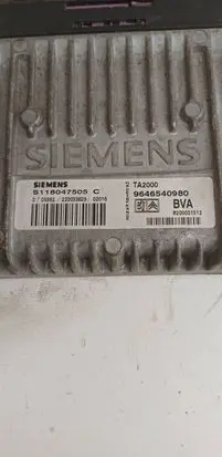 Peugeot 307 Gearbox control unit/module S118047505C