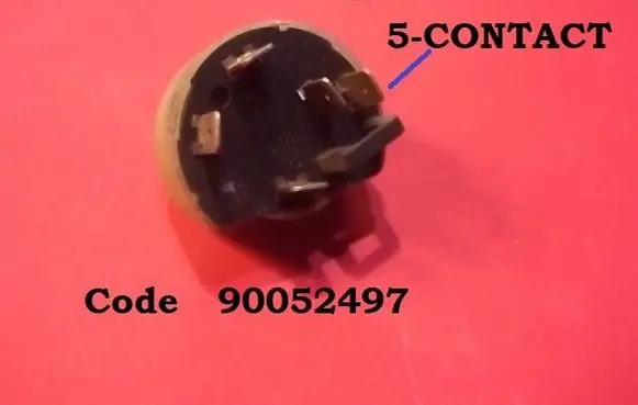 Opel Calibra Ignition lock contact 90052497