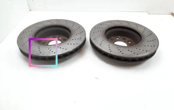 Mercedes-Benz E C207 W207 Front brake disc
