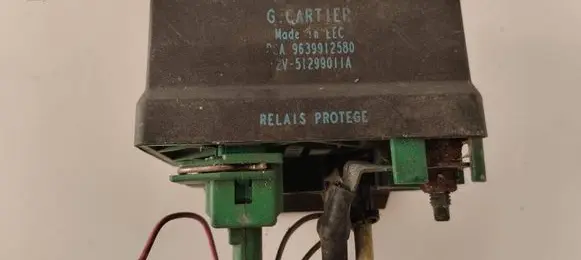 Peugeot 206 Glow plug pre-heat relay 9639912580 51299011A