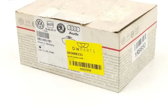 Volkswagen Lupo Brake pads (front) 6E0698151