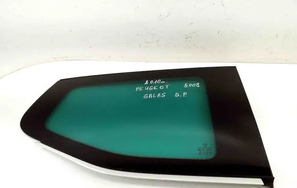 Peugeot 5008 Rear vent window glass 9684811080