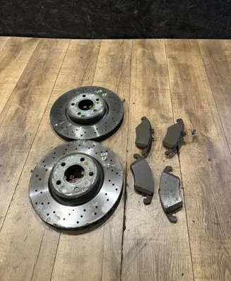 Mercedes-Benz E C207 W207 Brake discs and calipers set 