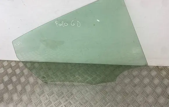 Volkswagen Polo V 6R Rear door window glass 6R6845206