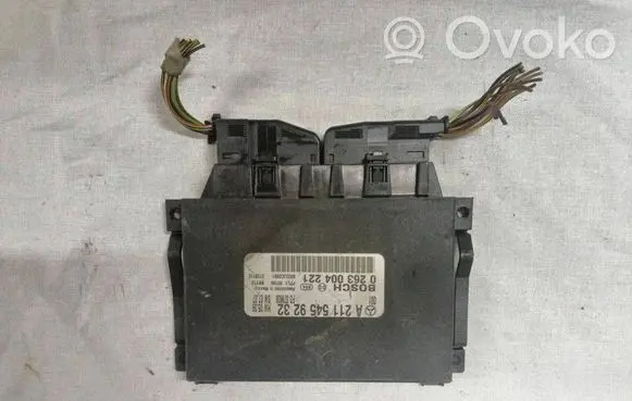 Mercedes-Benz E W211 Parking PDC control unit/module A2115459232 0263004221 A2105450503