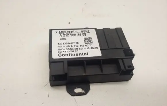 Mercedes-Benz E W212 Fuel injection pump control unit/module A2129003408