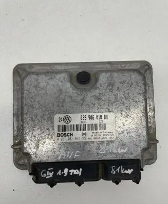 Volkswagen Golf IV Engine control unit/module 038906018BM 28SA3729 0281001846