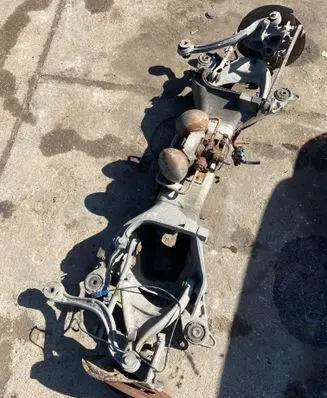 Rear axle beam