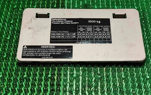 Mercedes-Benz Sprinter W906 Other interior part A9065450003
