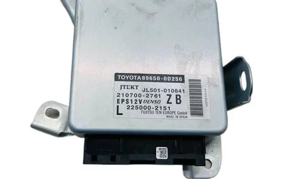Toyota Yaris Power steering control unit/module OYT25897 89650-0D256