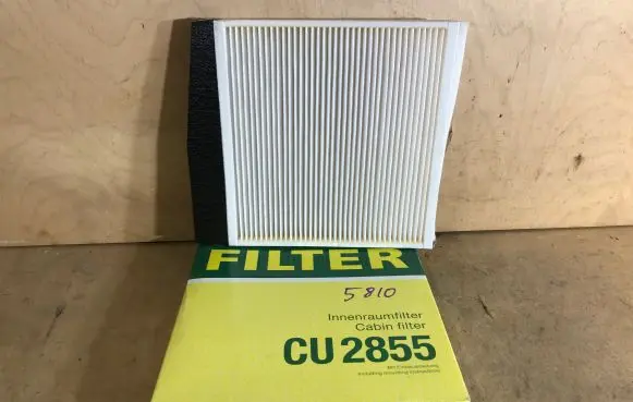 Cabin air micro filter