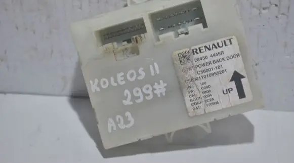 Renault Koleos II Tailgate/trunk control unit/module 284504445R