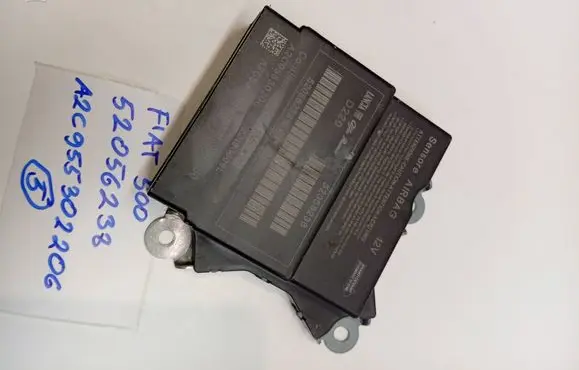 Fiat 500 Airbag control unit/module 52056238 22190609L A2C95530206