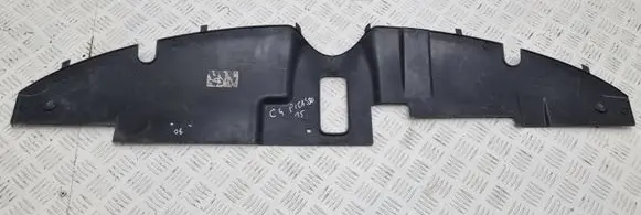 Engine bonnet/hood lock trim molding