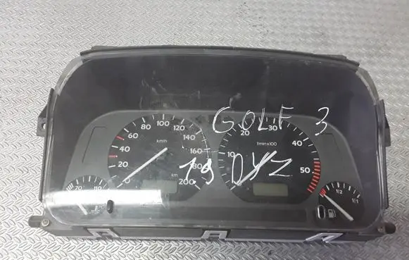 Volkswagen Golf III Speedometer (instrument cluster) 1H0919860F