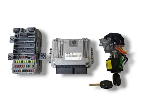 Engine ECU kit and lock set