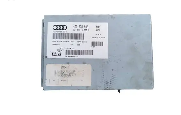 Audi Q7 4L Head unit multimedia control 4E0035593 4E0910593D