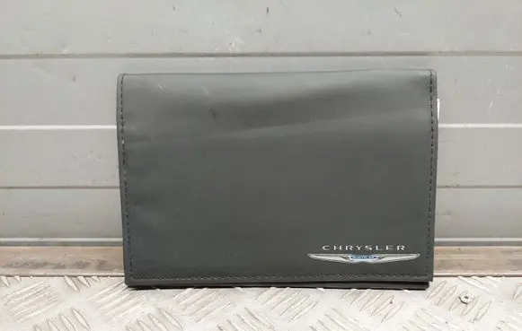 Chrysler Pacifica Owners service history hand book 