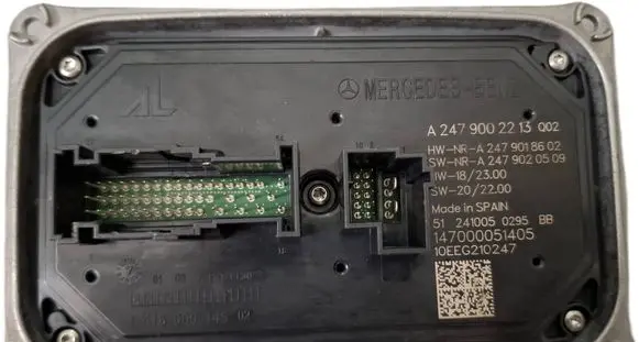 Mercedes-Benz CLA C118 X118 LED ballast control module A2479002213 A2479018602 41600014502