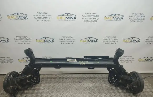 Rear axle beam