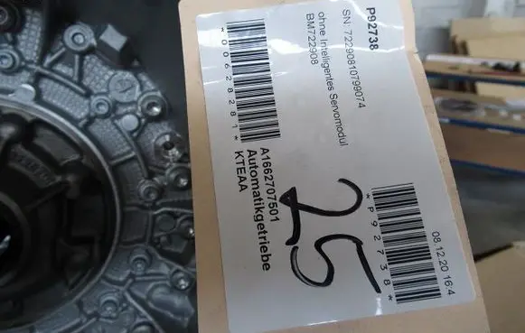 Mercedes-Benz GL X166 Automatic gearbox 72290810799074KG