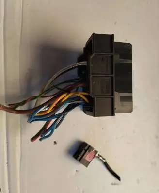 BMW 3 E90 E91 Sound system wiring loom 1241766 9177209
