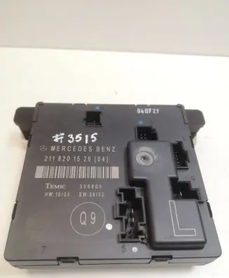 Mercedes-Benz E W211 Door control unit/module A2118201526