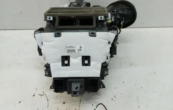 Interior heater climate box assembly