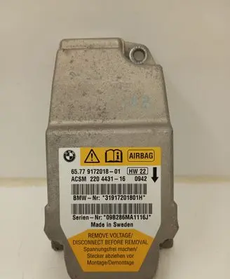 BMW 5 E60 E61 Airbag control unit/module 9172018 31917201801