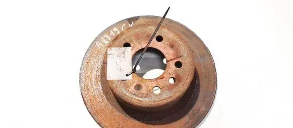 Saab 9-3 Ver1 Rear brake disc neventiliuojamas