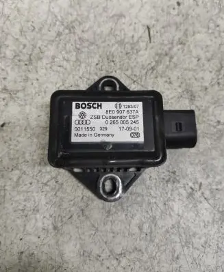 Audi A6 S6 C5 4B ESP acceleration yaw rate sensor 8E0907637A