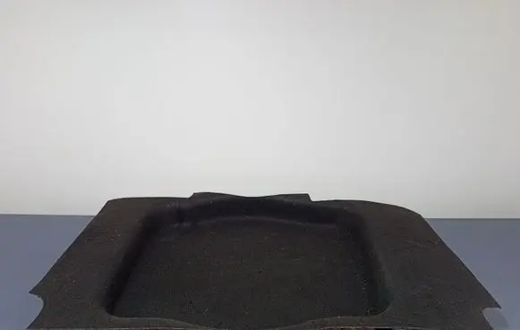 Opel Meriva B Front floor carpet liner 13285976